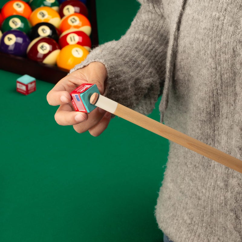 IMPERIAL Master Billiard/Pool Cue Chalk Box  12 Cubes  Green - Image 3